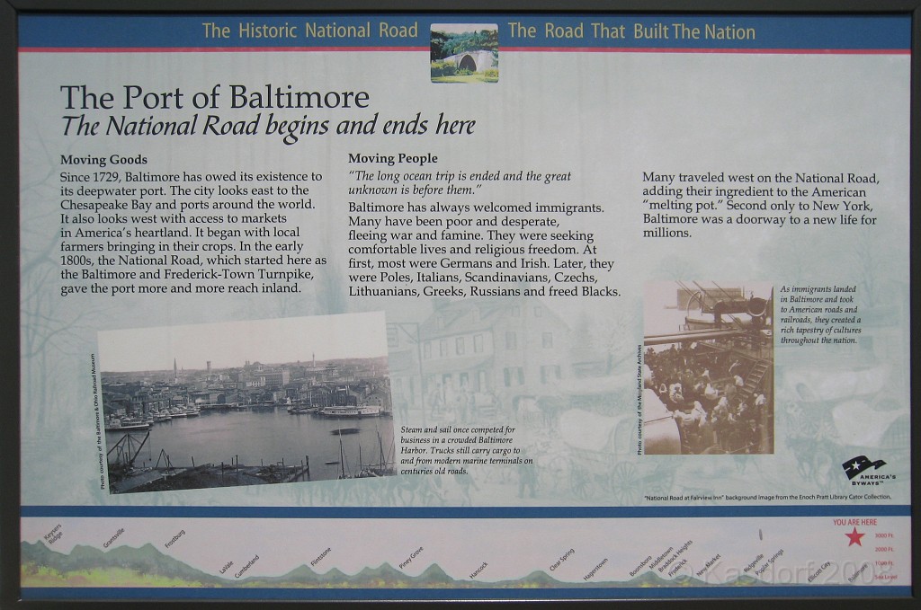 Baltimore MD 2009 0531.jpg - A 4th of July trip to Washington DC in 2009 included a stop in Baltimore MD to see the National Aquarium.